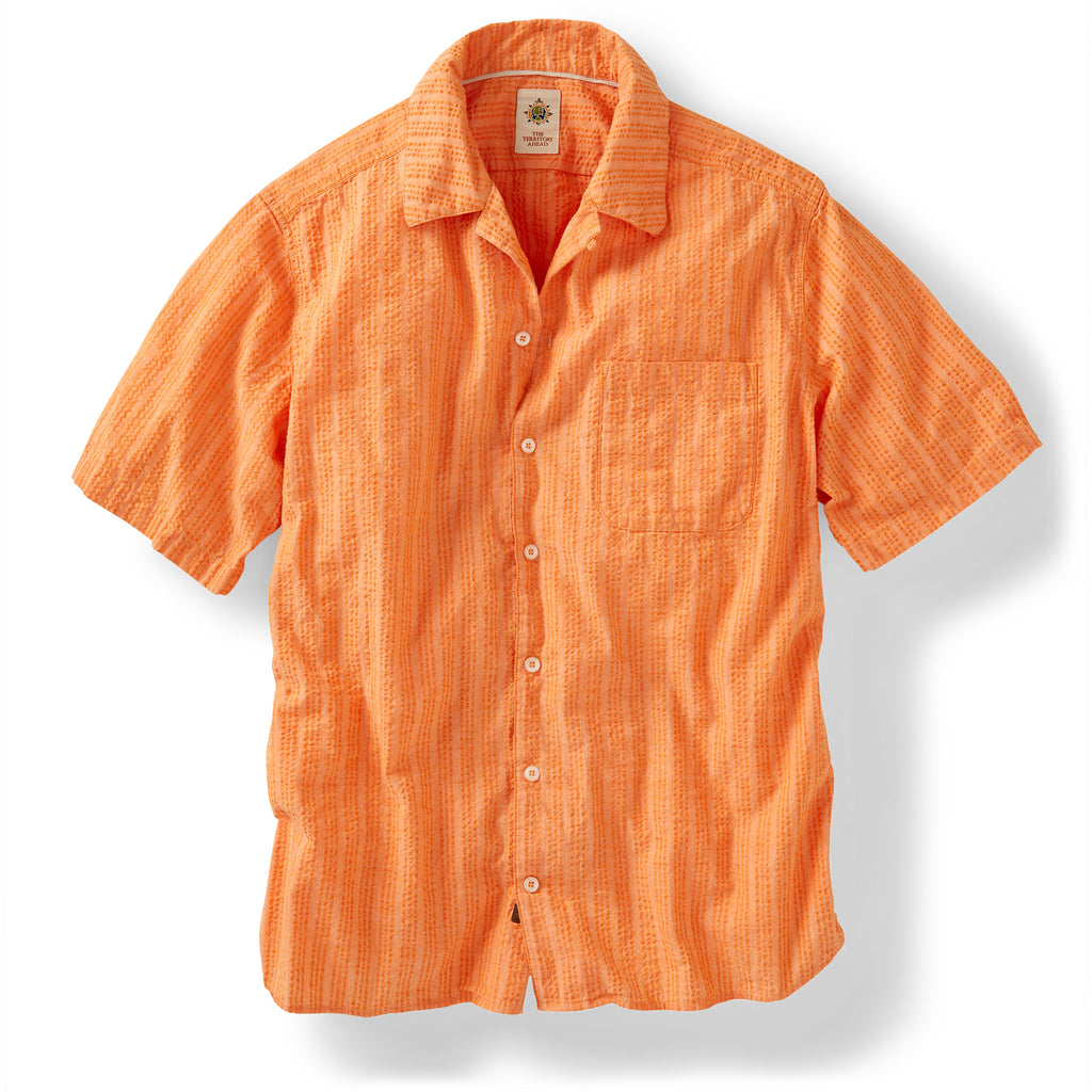 Short Sleeve Let It Breathe Seersucker Shirt - Tall – The