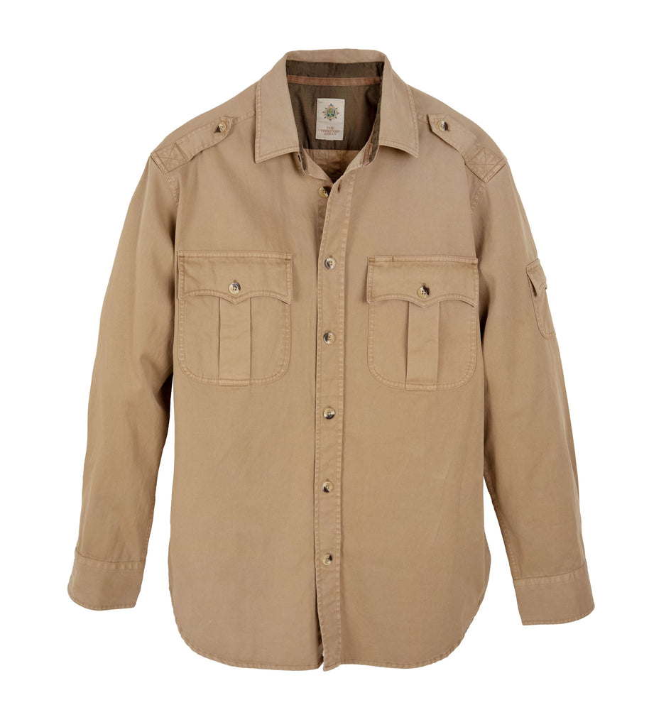 rugged dress shirts Wills Men's Brushed Woven Dress Shirt in Oatmeal Glen Plaid, Size XS, Cotton