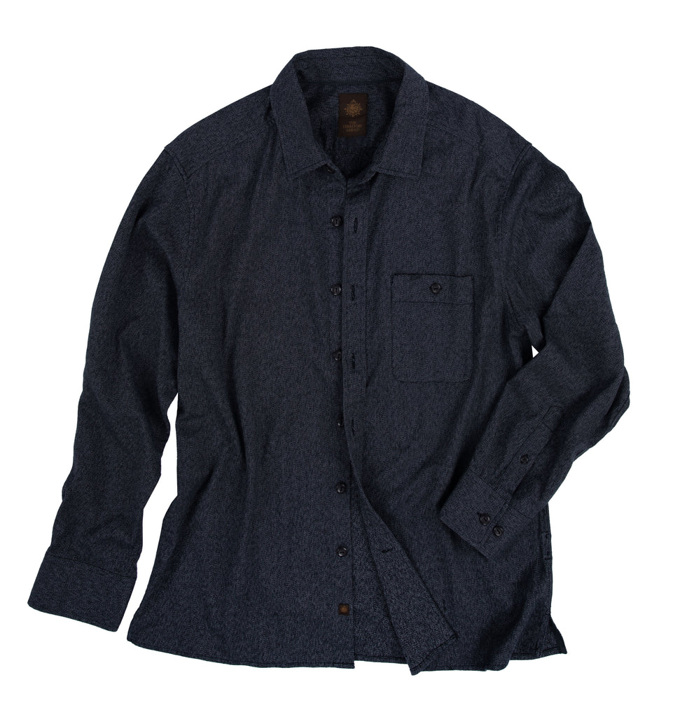 Printed twill shirt