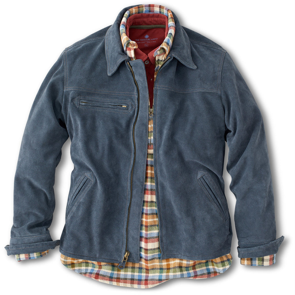 Tall Escabroso Suede Western Jacket – The Territory Ahead
