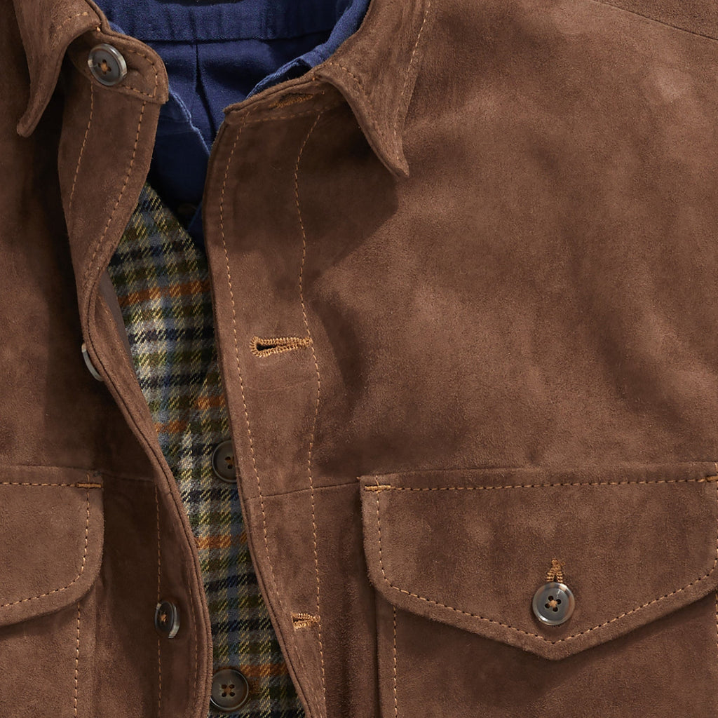 Highlands Suede Shacket - Tall – The Territory Ahead