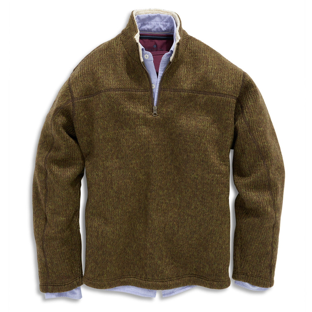 Moorlands Quarter Zip Sweater - Olive - Tall – The Territory Ahead