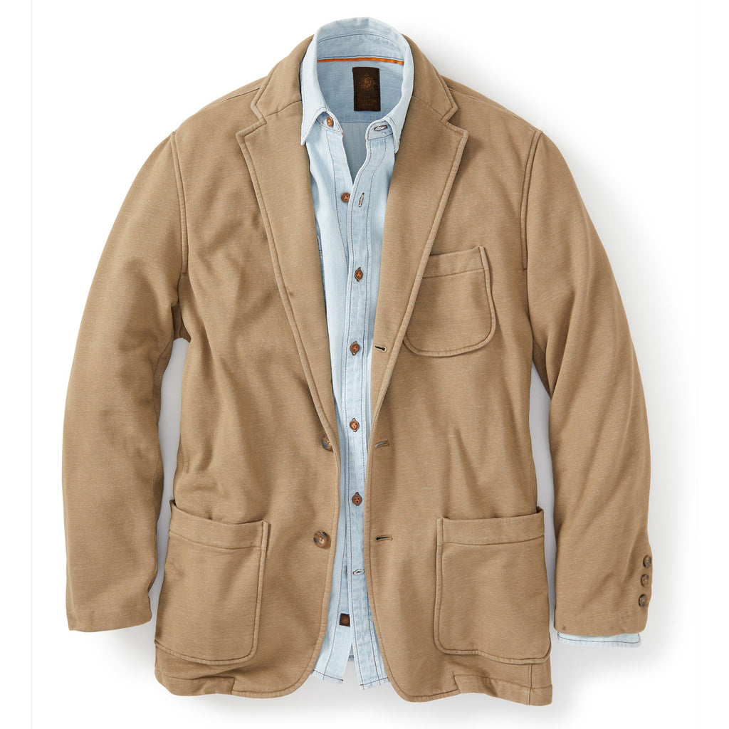 Barnaby Knit Fleece Blazer Tall The Territory Ahead