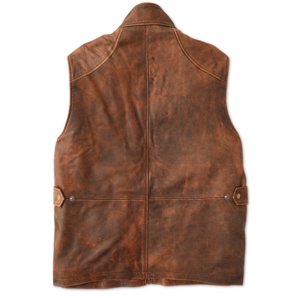 【希少サイズ】美品 CALEE leather vest XLsize 希少サイズ】美品 CALEE leather vest XLsize