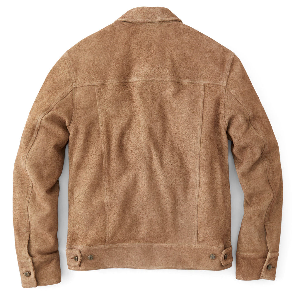 定価　83600円 SUEDE TRUCKER JACKET ブラウン　サイズ2 Men's Suede Trucker Jacket - Tan/Beige | Cockpit USA