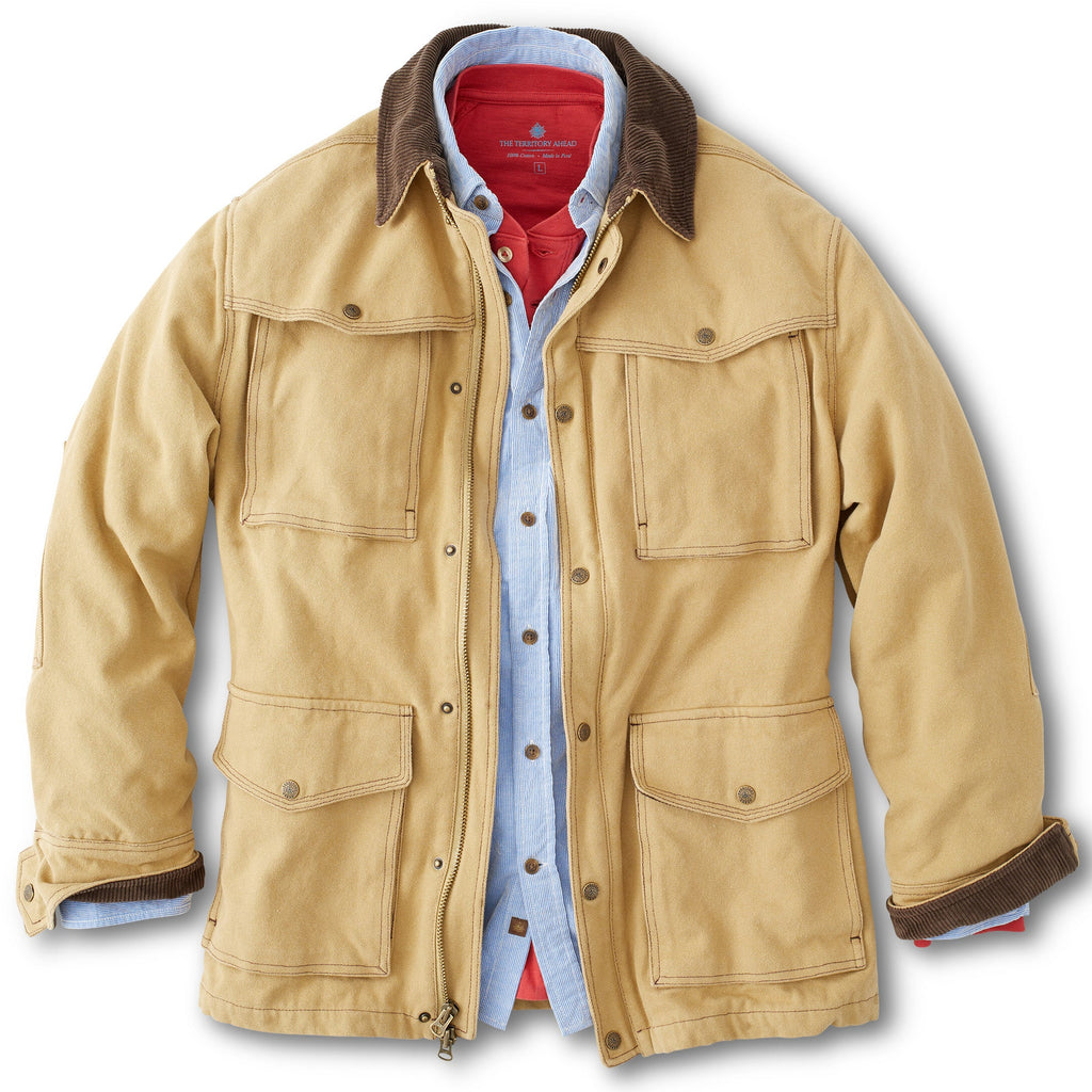 John wayne canvas ranch jacket outlet