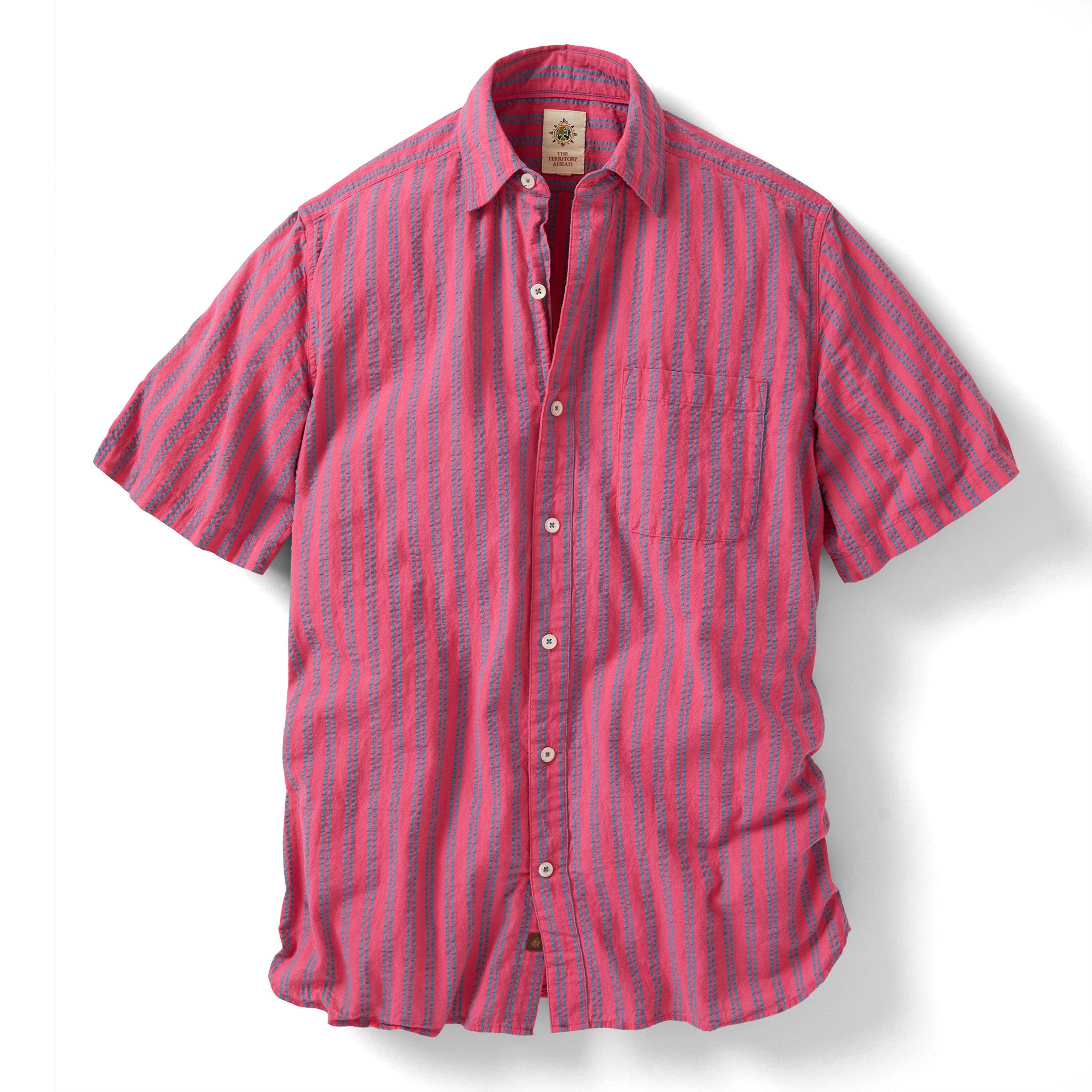 Short Sleeve Seersucker Shirt – The Territory Ahead