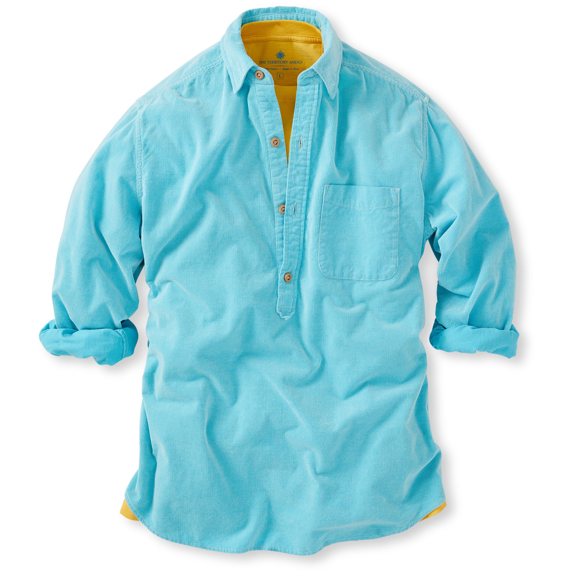 Coral Beach Corduroy Popover – The Territory Ahead