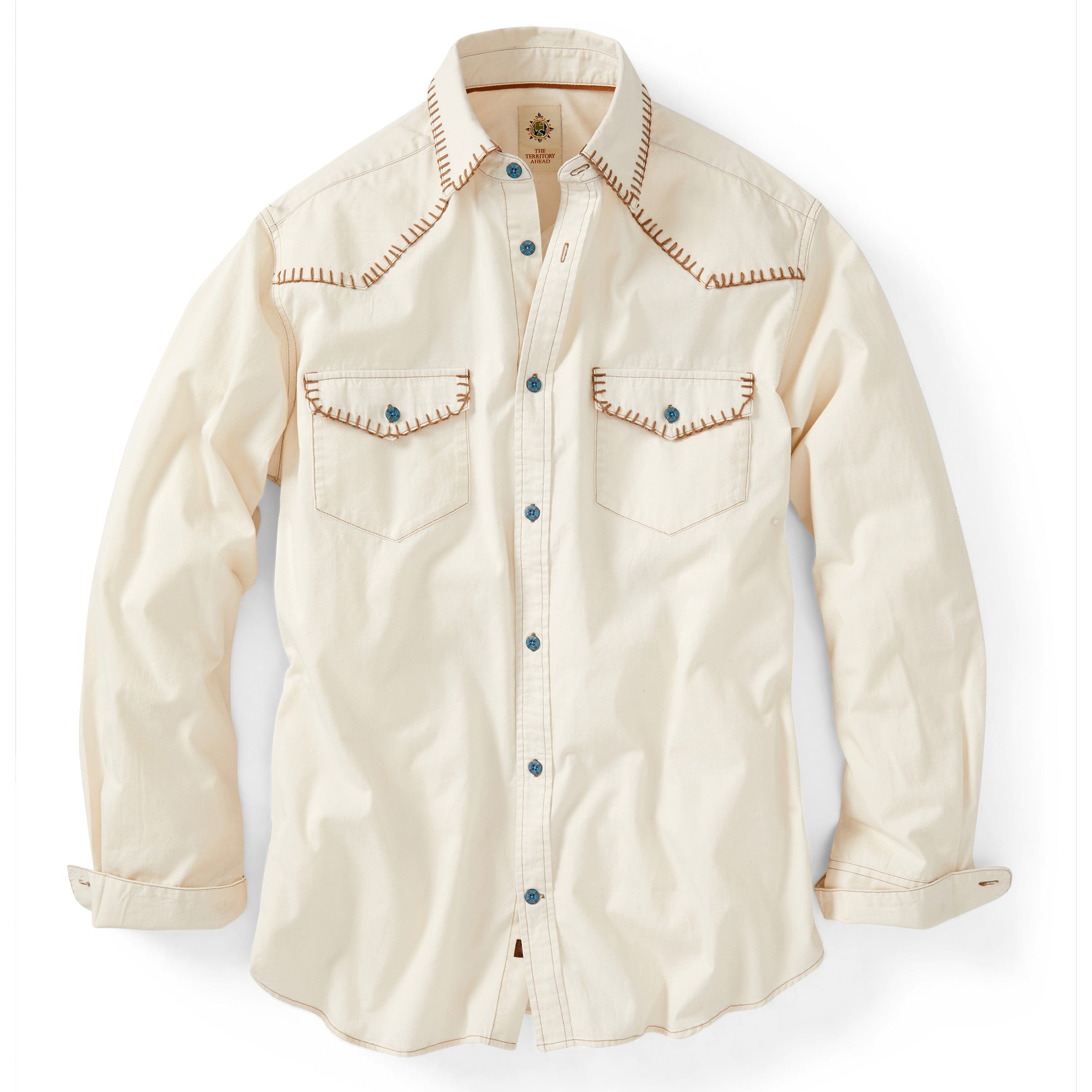 Bisbee Blanket Stitch Western Shirt – The Territory Ahead