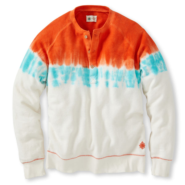 Sea Blaze Tie-Dye Henley – The Territory Ahead