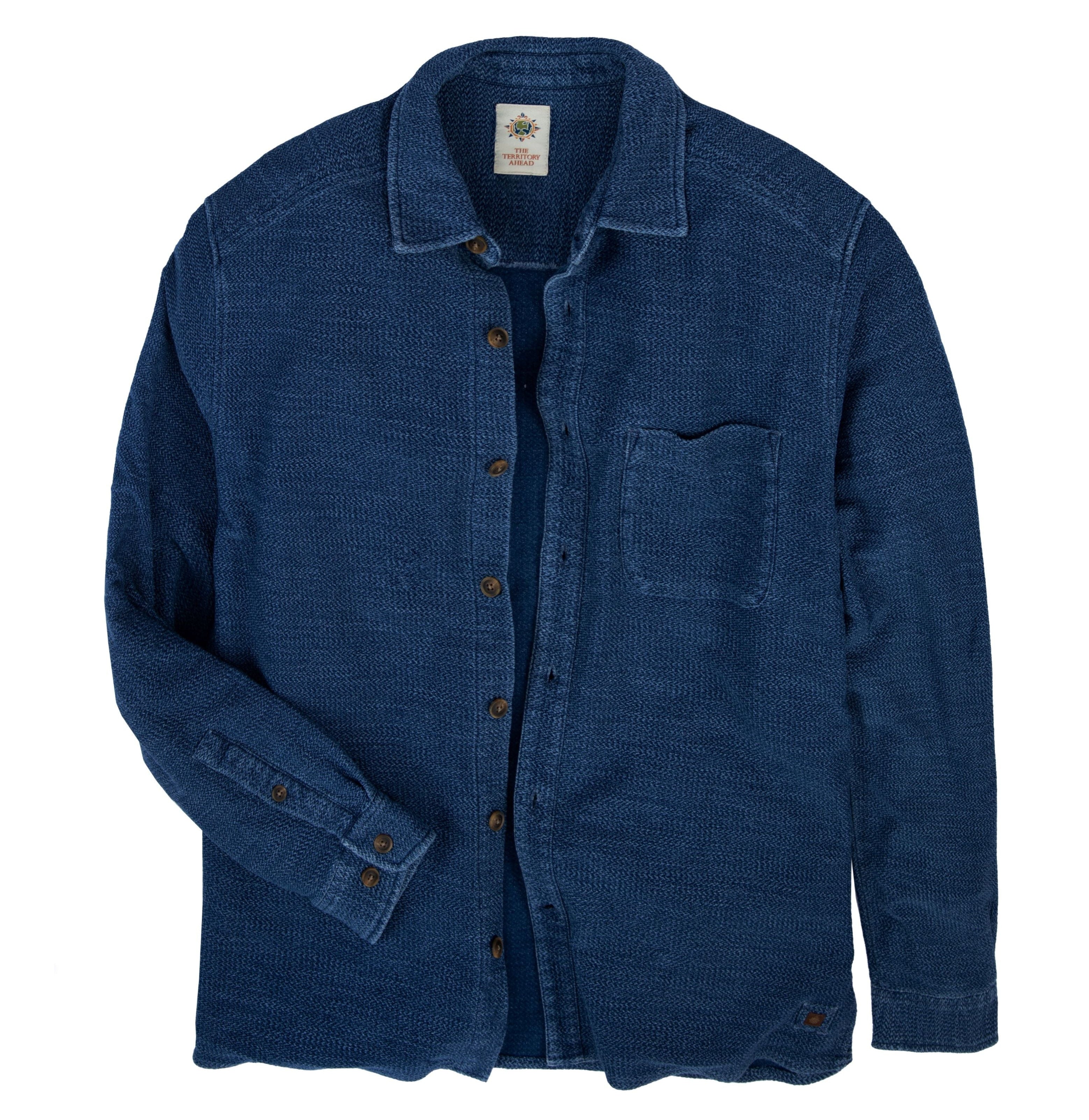 完売　IORE BUTTON SHIRT  トゥモローランド　イエナ　ドゥロワー T3808_Indigo.jpg?v=1738349137