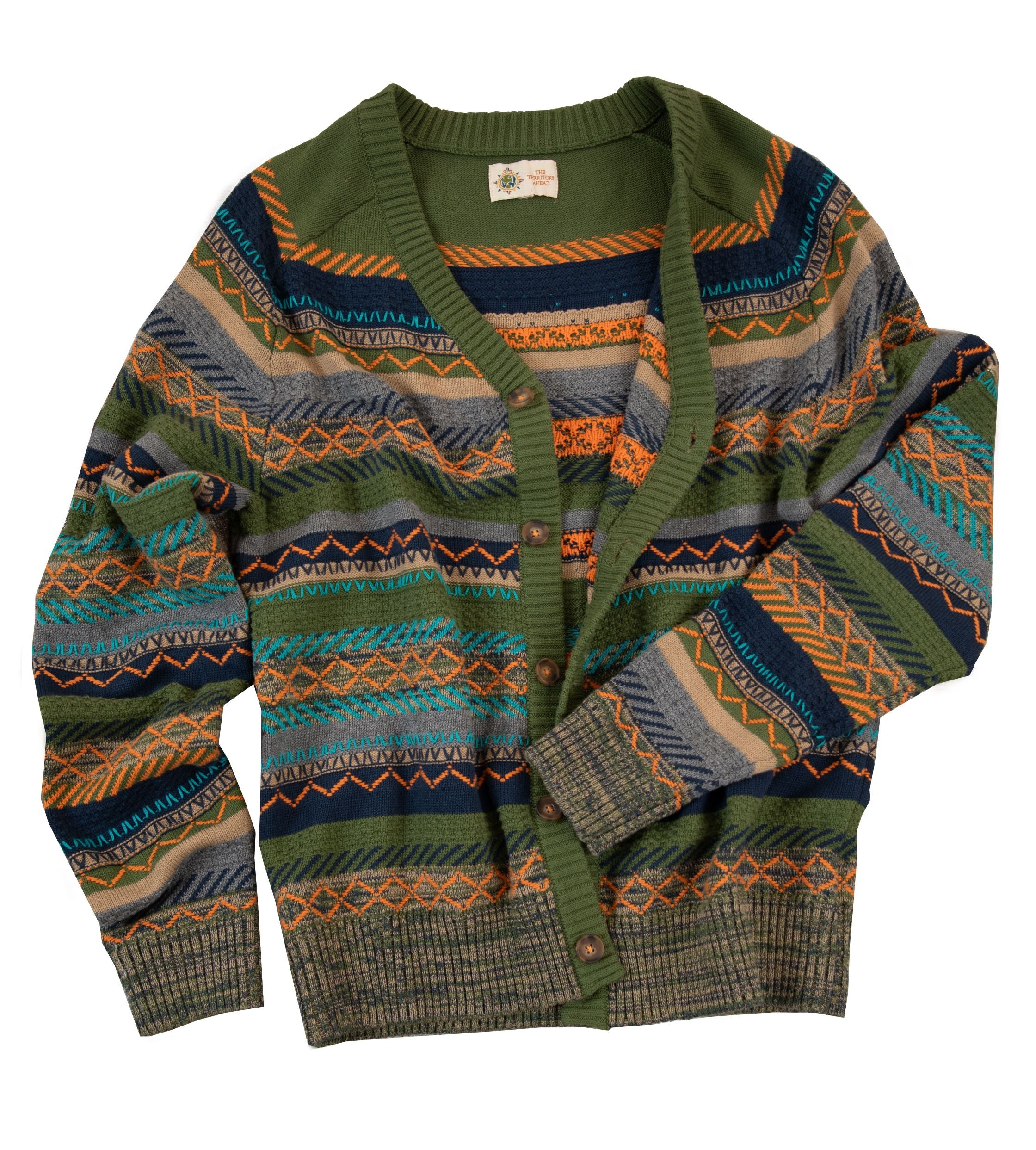 A Warm & Cool Cardigan – The Territory Ahead