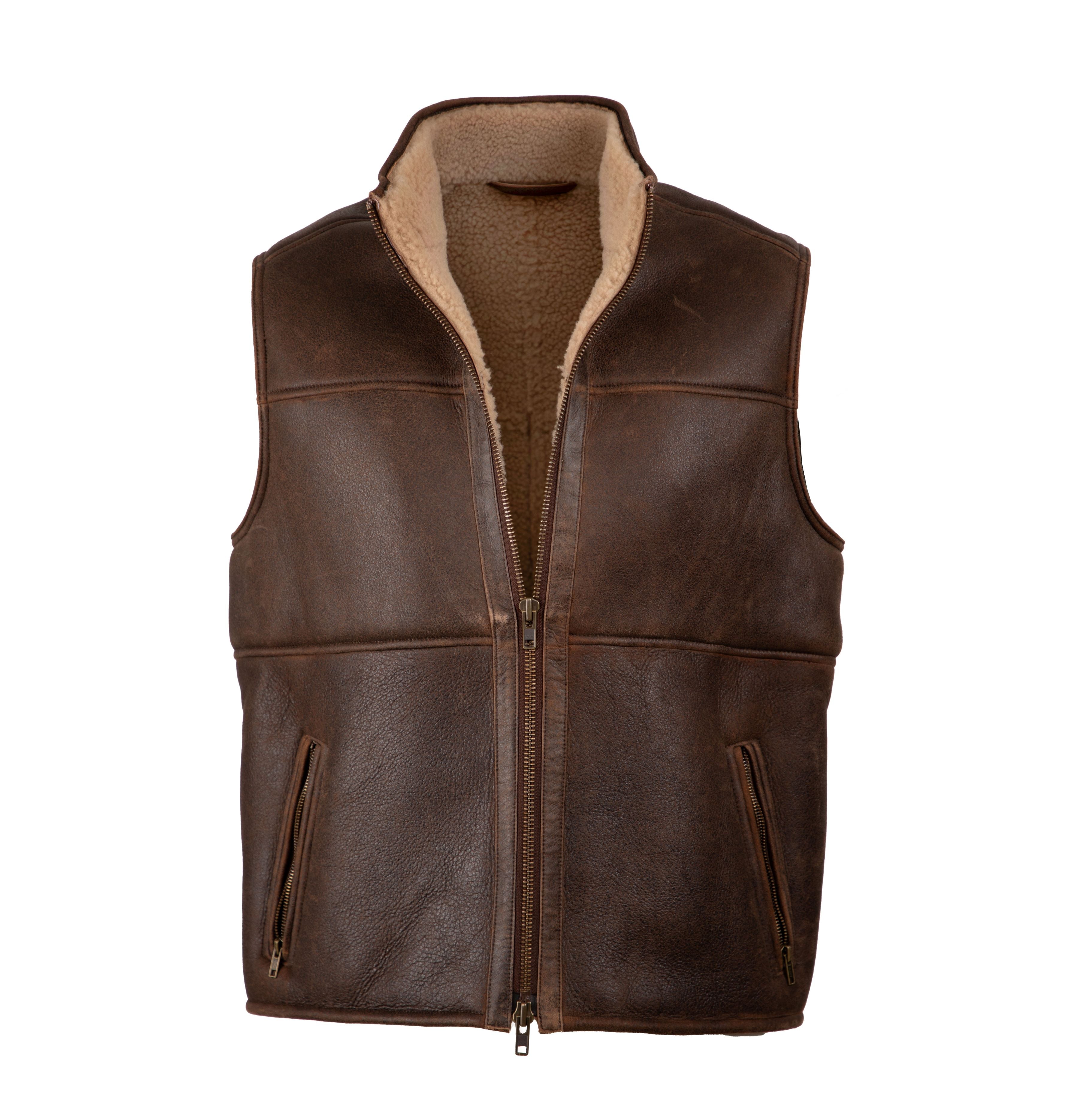 Shearling Zip Vest – The Territory Ahead