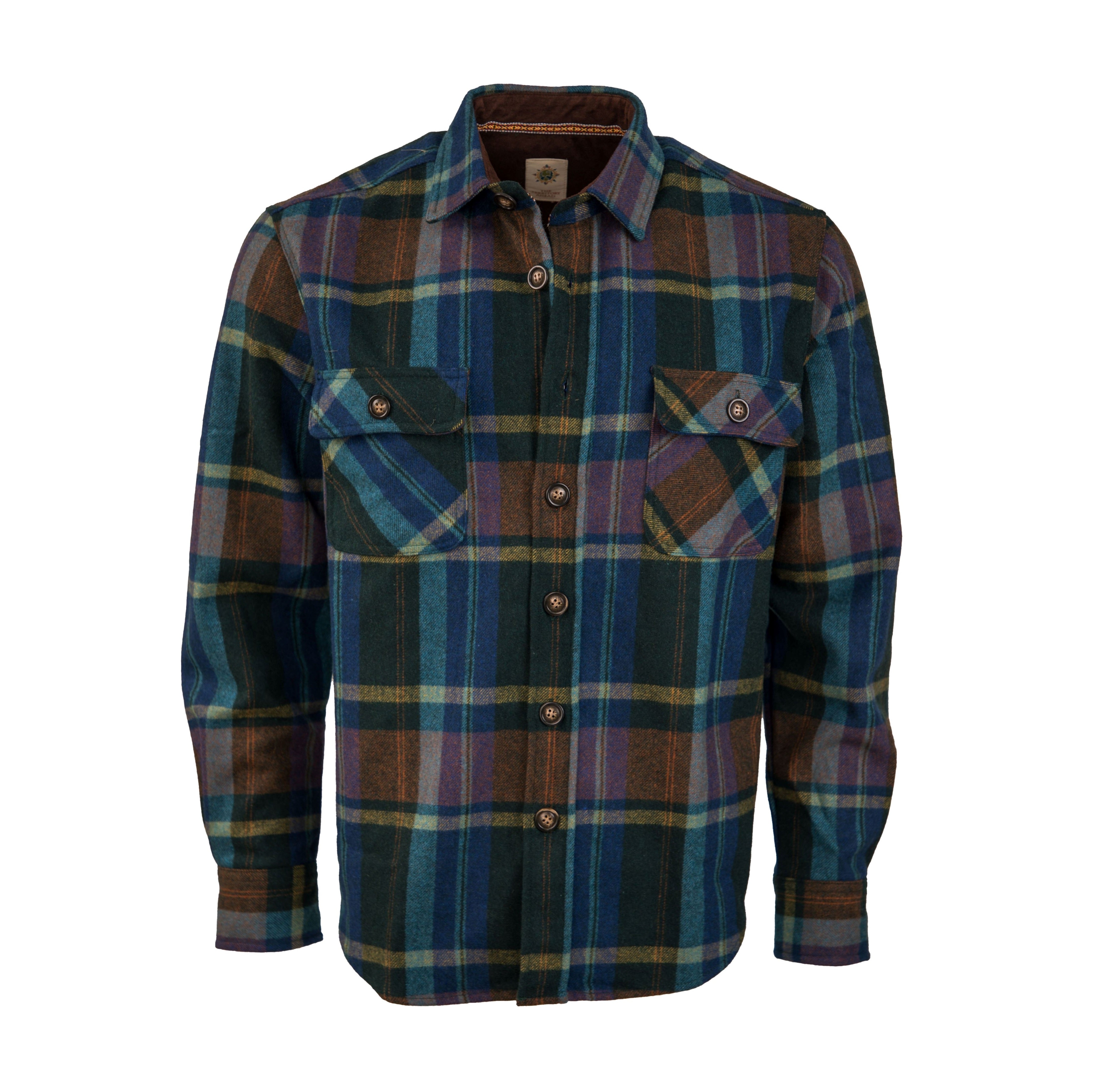 Forest Wool Blend Plaid Shirt – The Territory Ahead