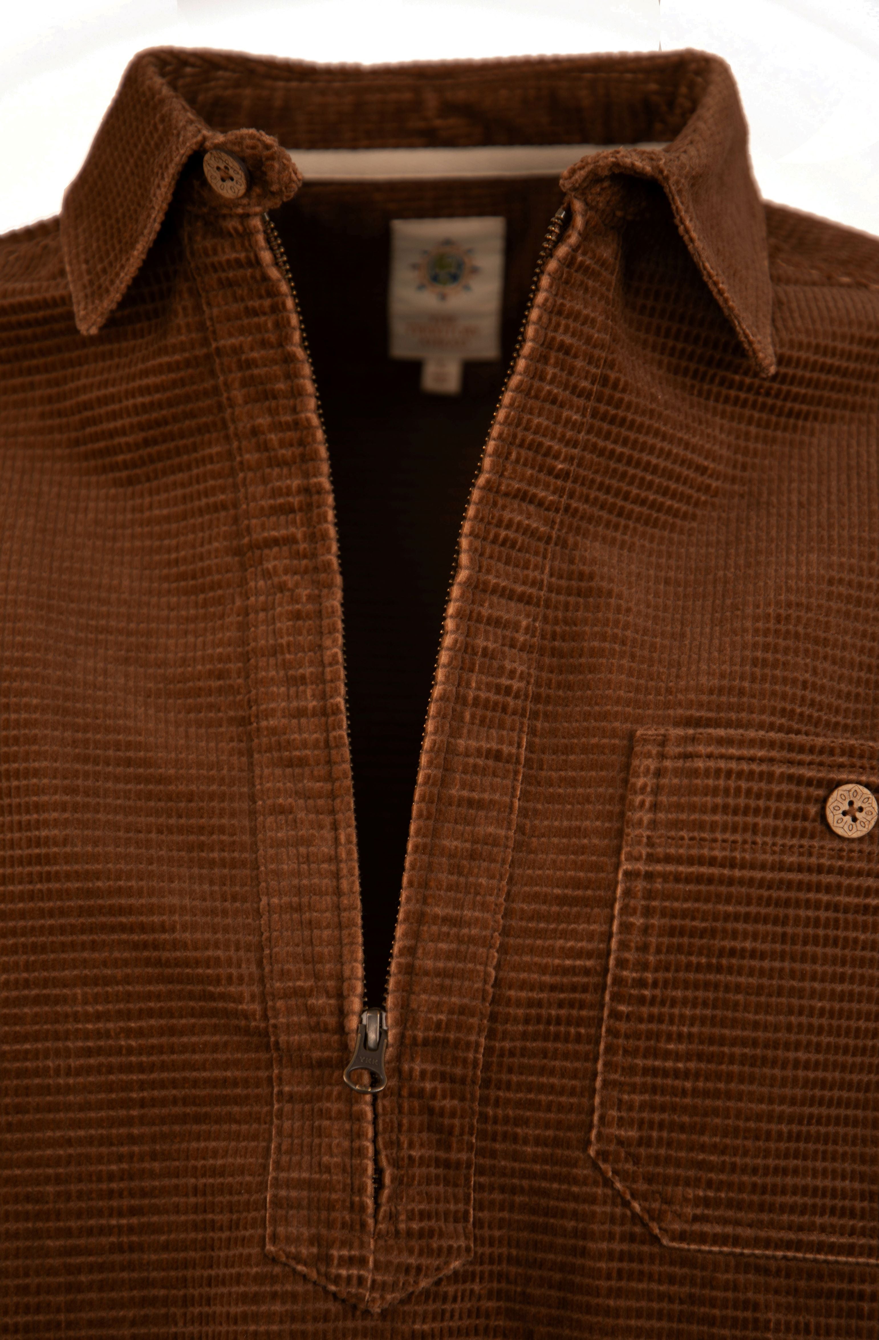 Criss-Cross Corduroy Zip Popover – The Territory Ahead