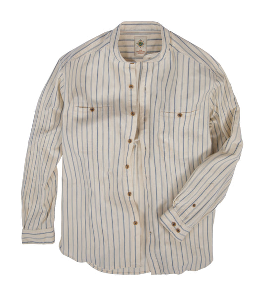 Banded Collar Work Shirt – The Territory Ahead