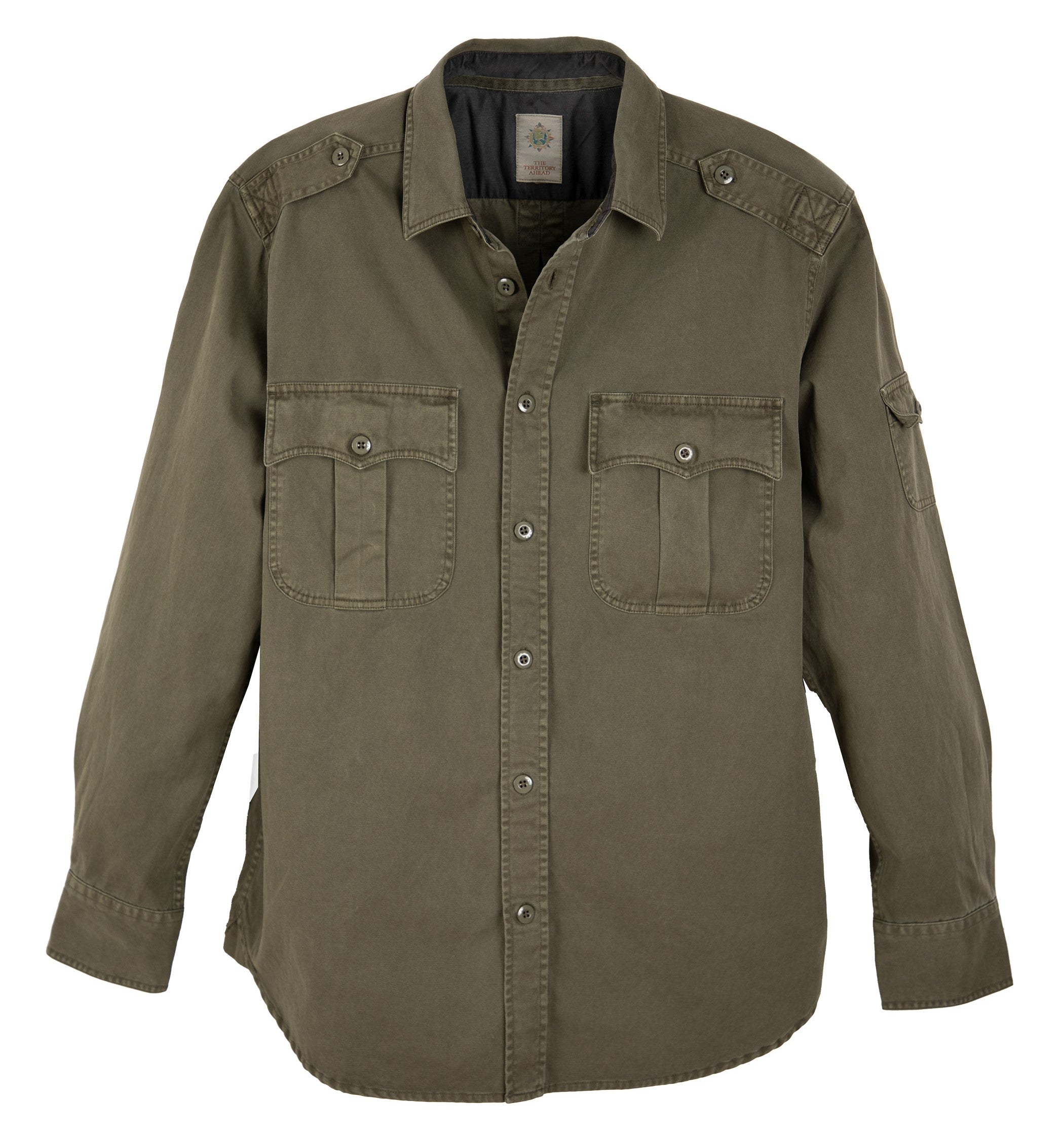 Nitty-Gritty Cotton Twill Shirt – The Territory Ahead