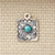 Sterling & Turquoise Dog Tag Pendant