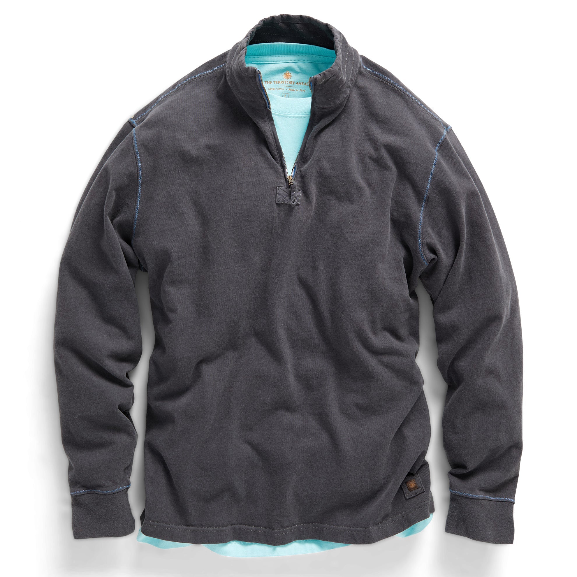 Old Amigo Jersey Zip Pullover – The Territory Ahead
