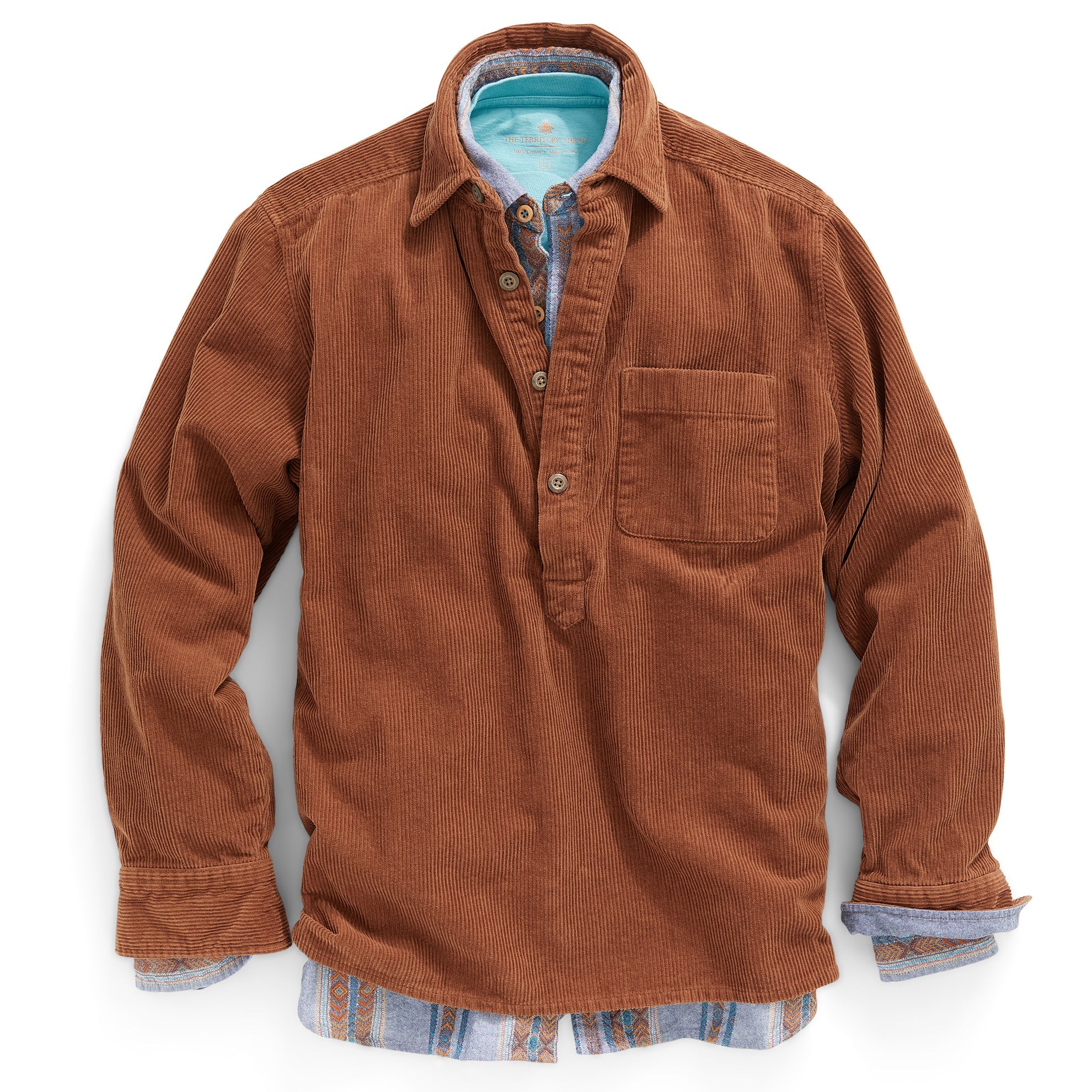 Big Sky Corduroy Popover – The Territory Ahead