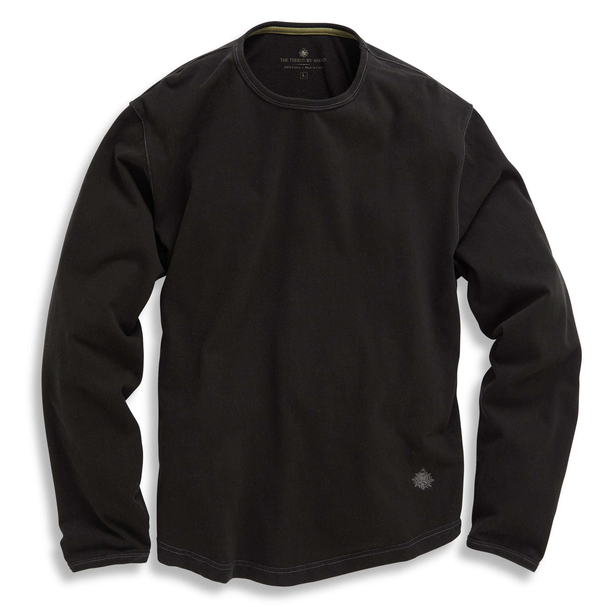 Top-Drawer Long-Sleeve Crew - Tall – The Territory Ahead