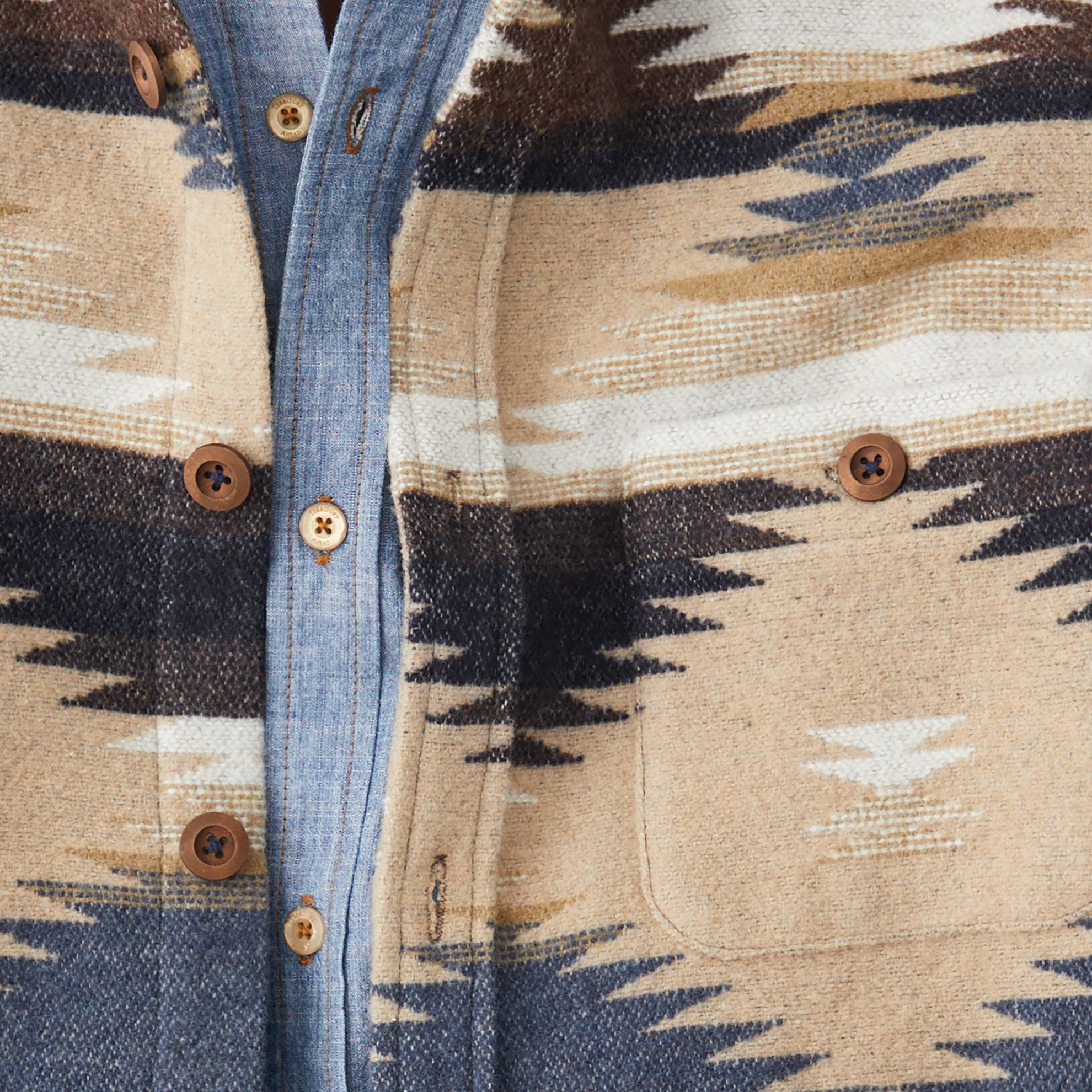 Sierra Madre Wool Blanket Overshirt – The Territory Ahead
