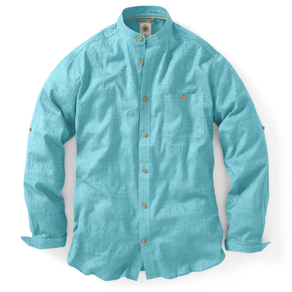 ジャケット・アウター tech long sleeve band collar shirt ジャケット・アウター tech long sleeve band collar shirt and