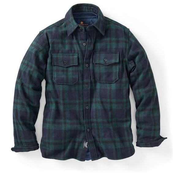 CPO Tartan Plaid Wool Shirt The Territory Ahead CPO Tartan Plaid Wool Shirt The Territory Ahead