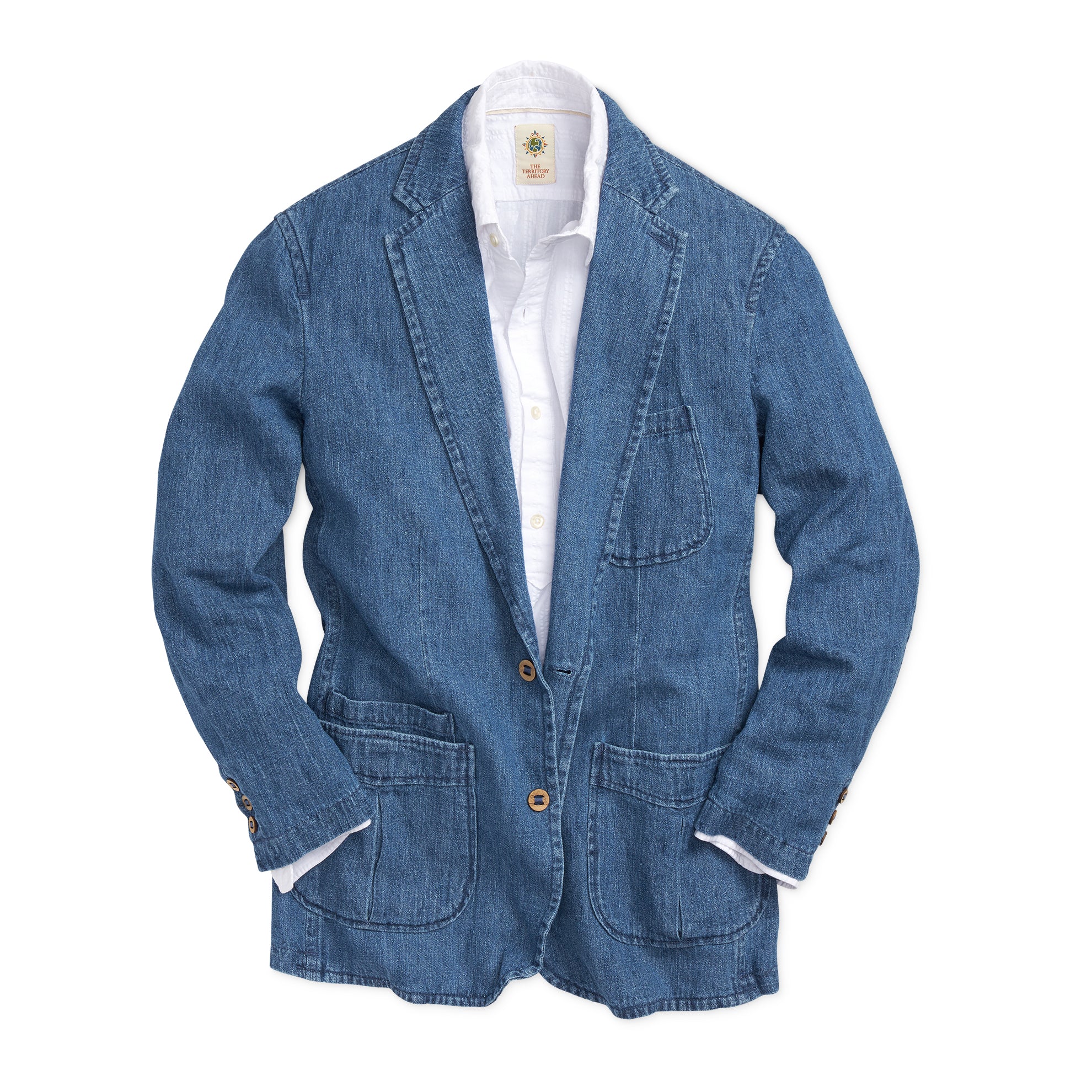 Sawmew Heren Denim Blazer Colbert Regular Fit Casual Sportjas Met 3 Knopen Stevige Blazer Voor Bedrijven (Color : Light blue, Size : XL Sawmew Heren Denim Blazer Colbert Regular Fit Casual Sportjas Met 3 Knopen Stevige Blazer Voor Bedrijven (Color : Light blue, Size : XL