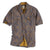 Short-Sleeve Indigo Sunset Paisley Doublecloth Shirt - Tall