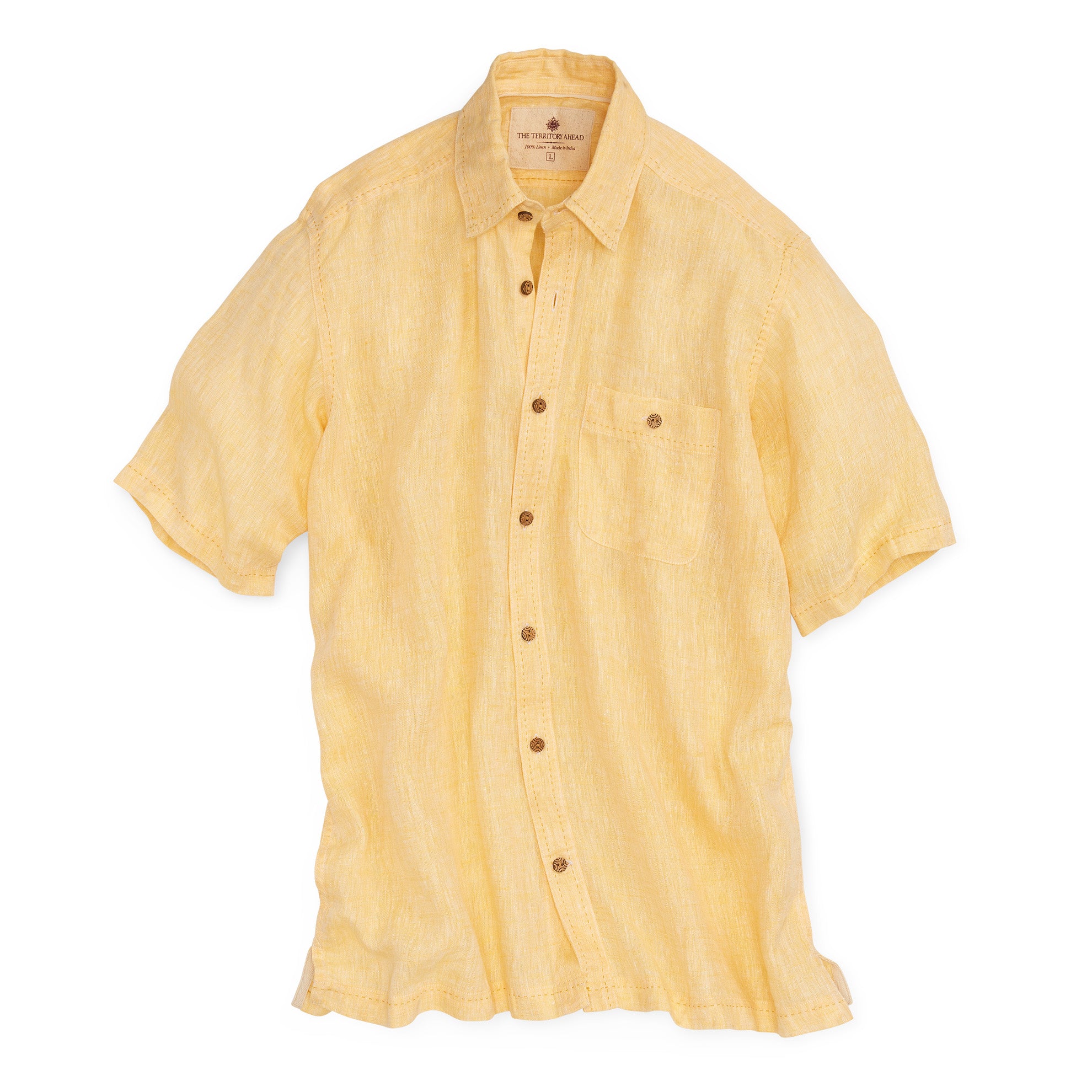 早い者勝ち！STONE  COTTON LINEN SHIRT Auralee Linen Silk Tweed Half Sleeve Shirt Brown – Neighbour